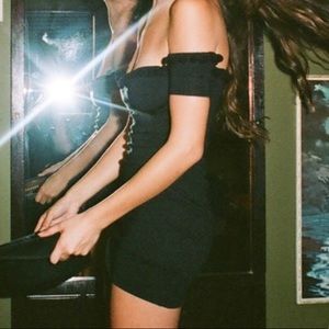 For Love & Lemons Pom Pom Dress